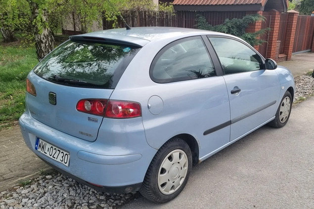 Seat Ibiza cena 2799 przebieg: 262250, rok produkcji 2004 z Warszawa małe 232